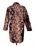 Chico's 100% Polyester Paisley Brown Coat Size L - photo 2