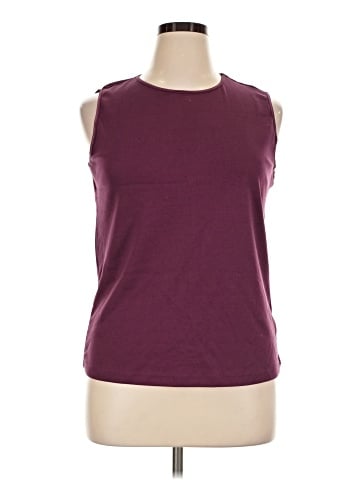 Christopher & Banks Sleeveless T-Shirt (view 1)