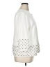 Travelers by Chico's 100% Polyester Polka Dots Ivory Jacket Size XL (3) - photo 4
