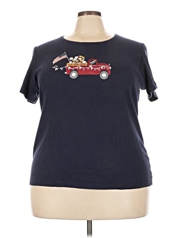 Karen Scott Sport Short Sleeve T-Shirt (view 1)