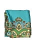 Cynthia Rowley 100% Polyester Paisley Green Scarf One size - photo 2