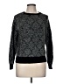 T Tahari Tweed Silver Pullover Sweater Size M - photo 1