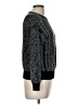 T Tahari Tweed Silver Pullover Sweater Size M - photo 4