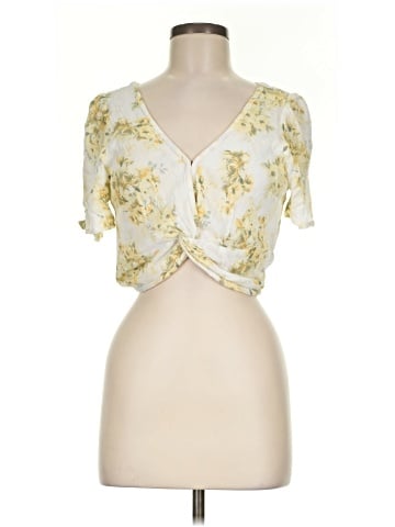 Abercrombie & Fitch Short Sleeve Blouse (view 1)