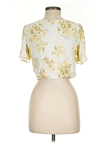 Abercrombie & Fitch Short Sleeve Blouse (view 2)