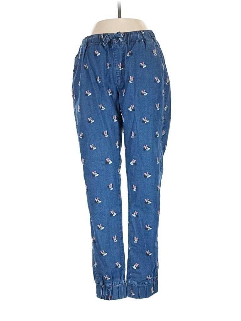 Pre-owned Disney Casual Pants In Blue