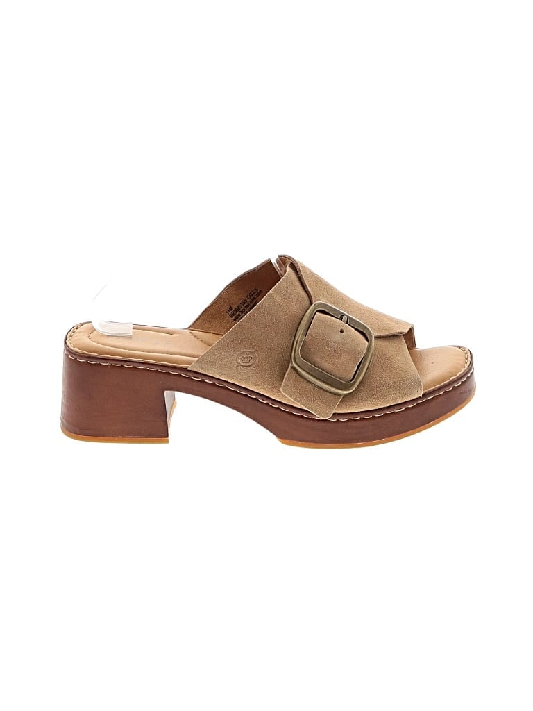 Pre-owned Born Sandals In Tan