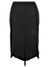 Fashion Bug 100% Polyester Black Skort Size 20 - photo 2