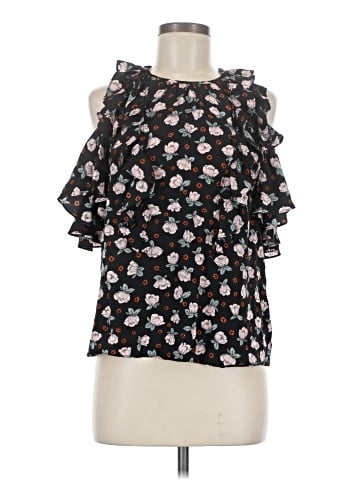 Rebecca Taylor Sleeveless Silk Top (view 1)