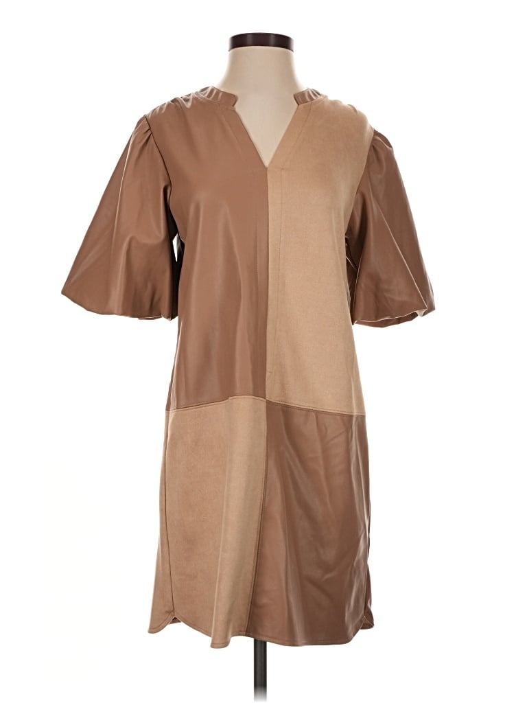 Pre-owned Thml Casual Dress In Tan