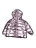 Stella McCartney 100% Polyester Metallic Silver Purple Snow Jacket Size 4 - photo 1