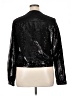 Neiman Marcus 100% Rayon Metallic Black Jacket Size XL - photo 2