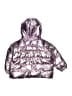 Stella McCartney 100% Polyester Metallic Silver Purple Snow Jacket Size 4 - photo 2