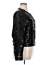 Neiman Marcus 100% Rayon Metallic Black Jacket Size XL - photo 4