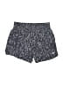 Nike 100% Polyester Print Gray Athletic Shorts Size M - photo 1