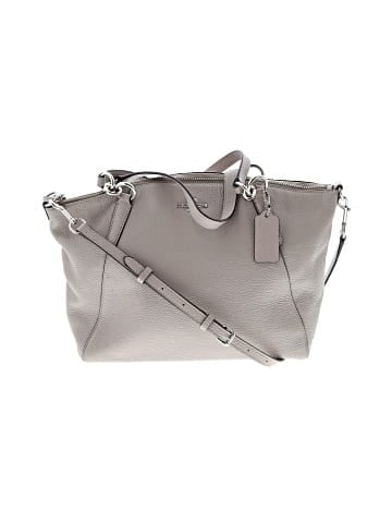Coach Factory Leather Satchel (view 1)