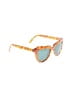 Komono Animal Print Camo Leopard Print Marled Snake Print Tan Orange Sunglasses One size - photo 1