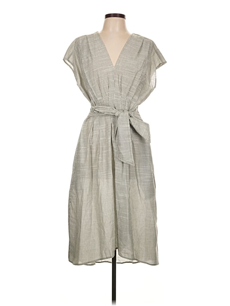 Pre-owned Max Studio Casual Dress In Gray