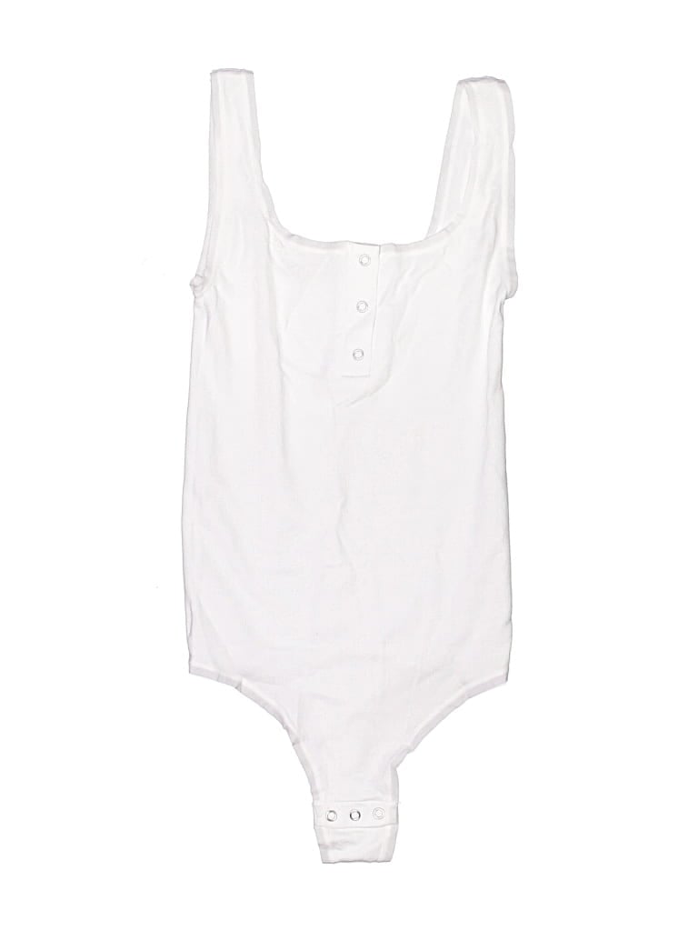 Pre-owned Popilush Bodysuit In White