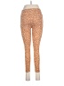 Lou & Grey Animal Print Orange Leggings Size M - photo 2