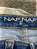 Naf Naf Solid Blue Jeans Size 6 - photo 7