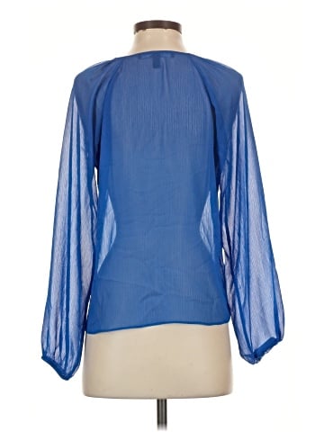White House Black Market 3/4 Sleeve Blouse (view 2)