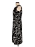 Nine West Graphic Black Cocktail Dress Size 8 - photo 5