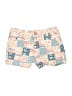 Justice 100% Cotton Print Blue Shorts Size 14 - photo 1