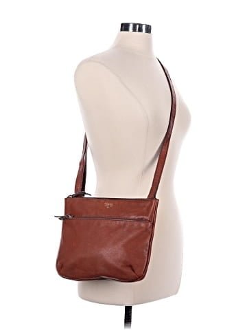 Fossil Leather Crossbody Bag (view 2)