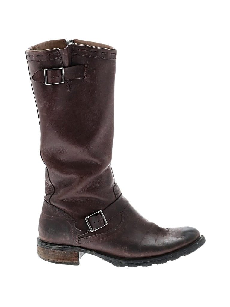 Pre-owned Sebago Boots In Brown