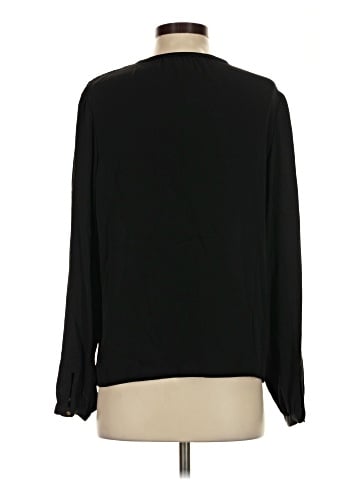 Diane von Furstenberg Long Sleeve Silk Top (view 2)