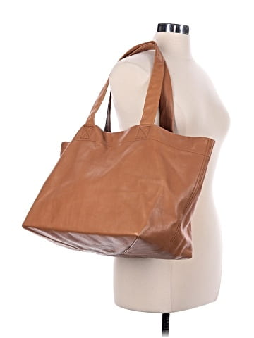 Madewell Leather Tote (view 2)