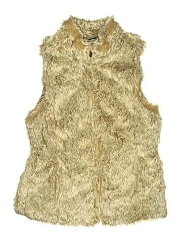 Zara Faux Fur Vest (view 1)