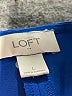 Ann Taylor LOFT Outlet Blue Sleeveless Blouse Size L - photo 7