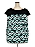Lane Bryant Teal 3/4 Sleeve Blouse Size 26 - 28 Plus - photo 2