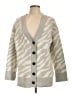 Everlane Animal Print Gray Cardigan Size L - photo 1