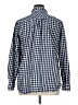 Lands' End Checkered-gingham Blue Long Sleeve Button-Down Shirt Size XL - photo 2