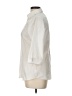 Lands' End Ivory 3/4 Sleeve Button-Down Shirt Size 10 - photo 5
