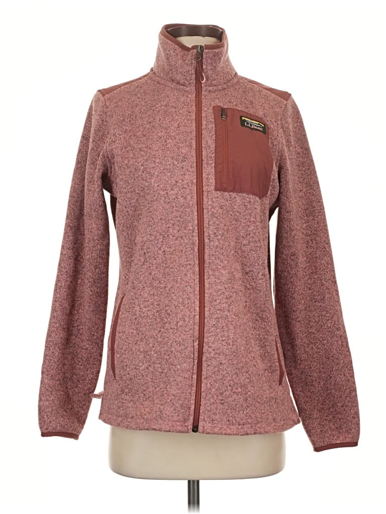 Pre-owned L.l.bean Cardigan Sweater In Brown