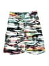 Just Bones Boardwear Print Green Board Shorts Size 8 (estimated) - photo 1