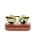 Komono Animal Print Stripes Snake Print Brown Yellow Sunglasses One size - photo 2