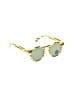 Komono Animal Print Stripes Snake Print Brown Yellow Sunglasses One size - photo 1