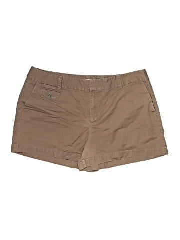 Ann Taylor LOFT Khaki Shorts (view 1)