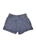 Tea Chevron-herringbone Blue Denim Shorts Size 5 - photo 2