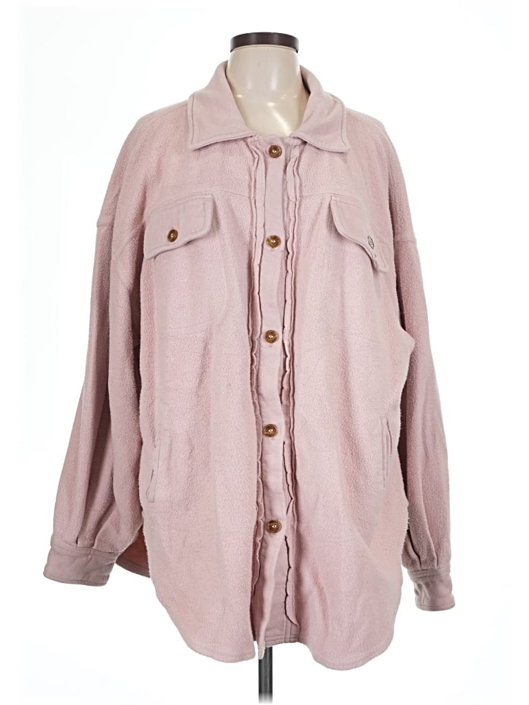 Pre-owned Altar'd State Coat In Pink