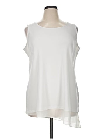 Dennis by Dennis Basso Sleeveless Blouse (view 1)