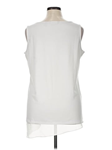 Dennis by Dennis Basso Sleeveless Blouse (view 2)