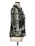 Essentials by Milano Animal Print Black 3/4 Sleeve Blouse Size XL - photo 4