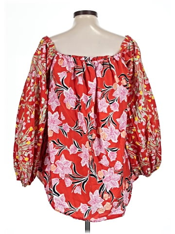 Free People 3/4 Sleeve Blouse (view 2)