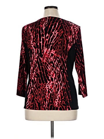 Dana Buchman 3/4 Sleeve Blouse (view 2)